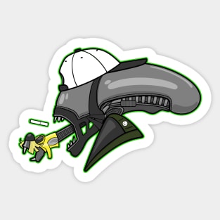 Jay and Silent Xenomorph Bob Sticker